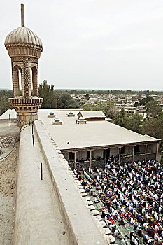 艾提卡尔清真寺,新疆喀什