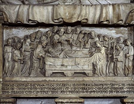 葬礼,15世纪,意大利,石头