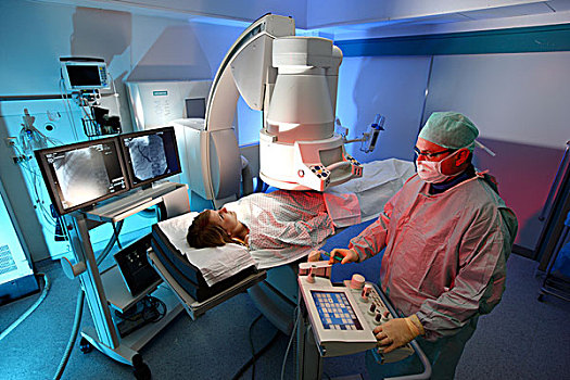 诊断,放射学,血管照相术,检查,疾病,医院,德国,欧洲