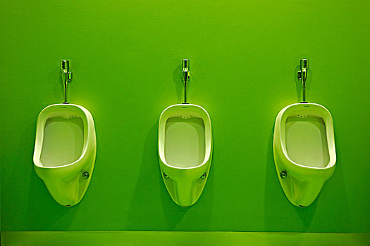 绿色,卫生间,小便池,马德里,西班牙,欧洲