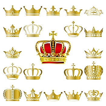 皇冠,冠状头饰,象征