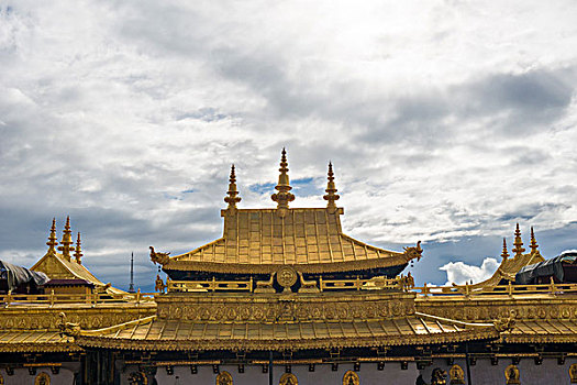 西藏大昭寺建筑