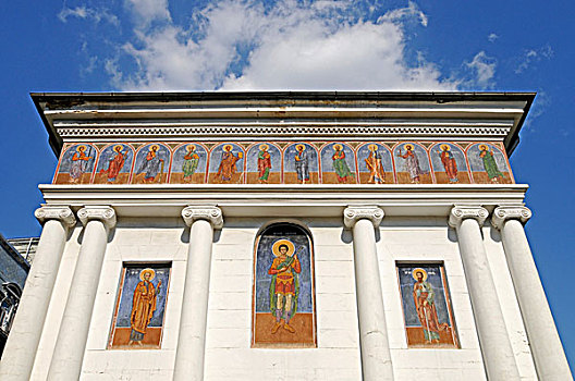 教堂,圣徒,布加勒斯特,罗马尼亚,东欧,欧洲