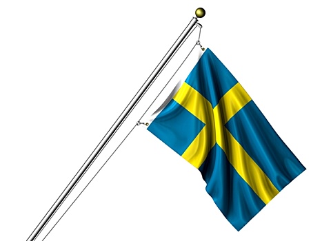 隔绝,瑞典,旗帜