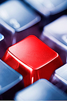 键盘,红色,按键