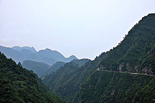 黑山谷,自然风光