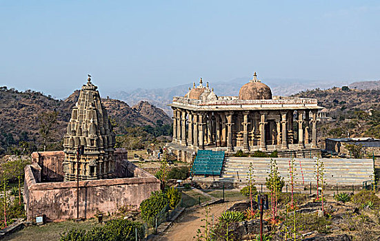 印度教,庙宇,堡垒,拉贾斯坦邦,印度,亚洲