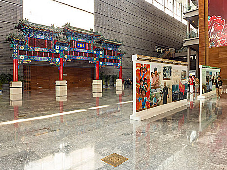 大厅,博物馆,北京,中国