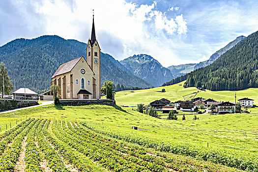 教区教堂,地区,提洛尔,奥地利