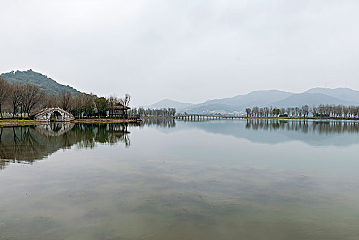 杭州湘湖自然风光