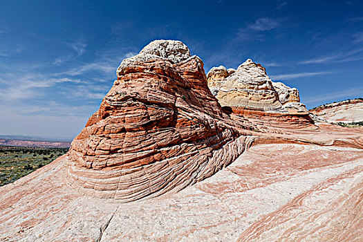 白色,岩石构造,朱红色,悬崖,国家纪念建筑,亚利桑那,美国,北美