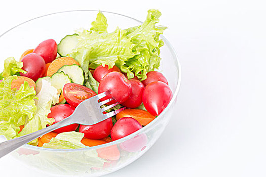 新鲜健康食物,蔬菜沙拉