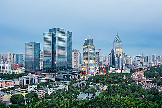 乌鲁木齐cbd夜景