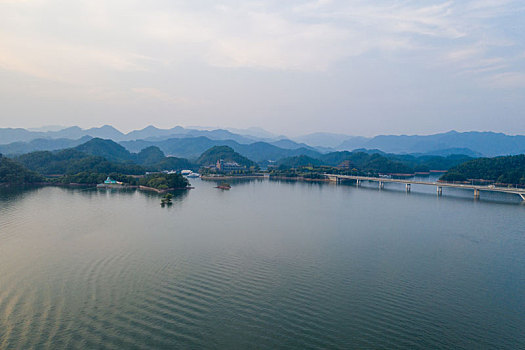 航拍千岛湖风光