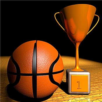 篮球,奖杯