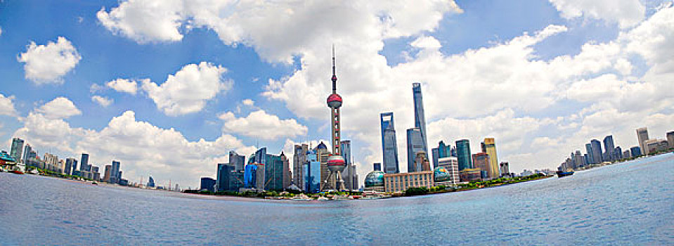 上海外滩,陆家嘴,东方明珠,上海旅游,上海风光,地标建筑