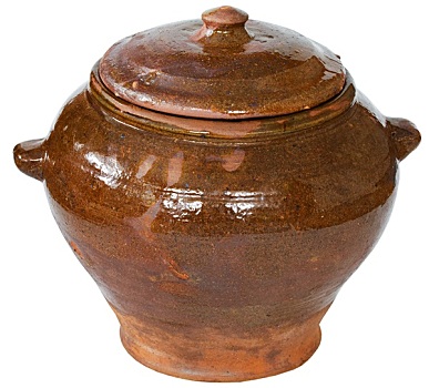 褐色,陶瓷,锅