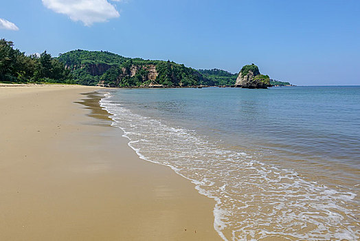 海滩,冲绳,日本