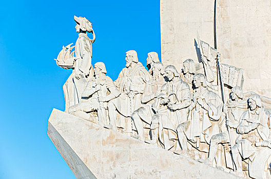 葡萄牙,里斯本,纪念建筑,发现,敬意,周年纪念,死亡,王子,大幅,尺寸