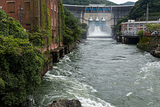坝,水力发电厂