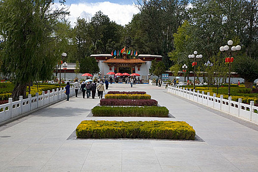 西藏拉萨罗布林卡