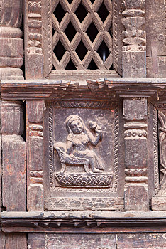 情色,展示,庙宇,巴克塔普尔,尼泊尔,亚洲
