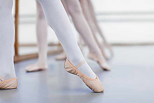 特写,芭蕾舞,脚