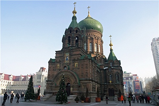 索菲亚,大教堂,哈尔滨