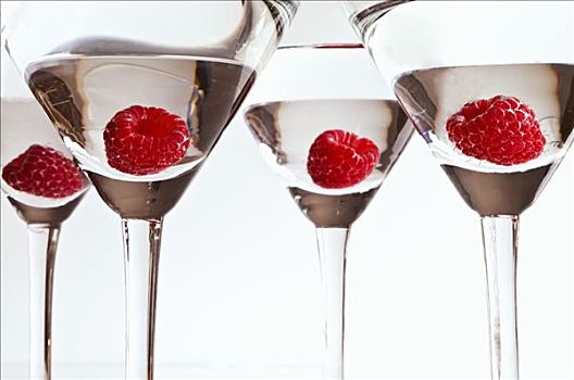 树莓,马提尼酒
