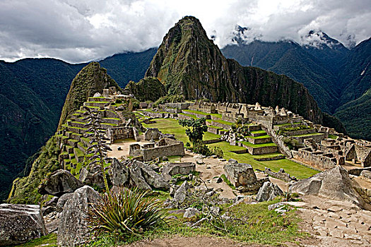 马丘比丘,城市遗址,印加,安第斯,山脉,秘鲁