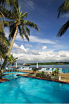 游泳池,维拉港,瓦努阿图