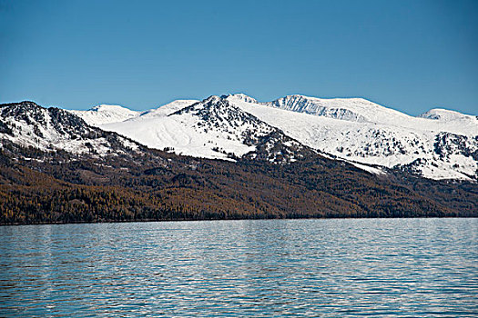 喀纳斯湖美景