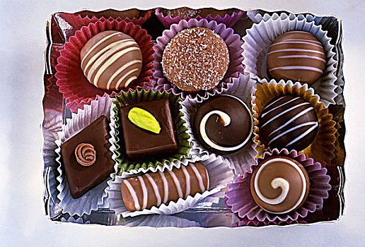 盒子,种类,巧克力,纸盒