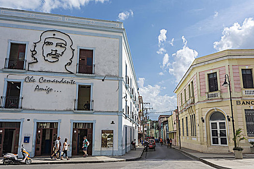 建筑,切-格瓦拉,古巴