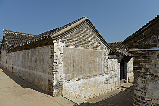 山东民居之烟台养马岛马埠崖村,中国传统村落