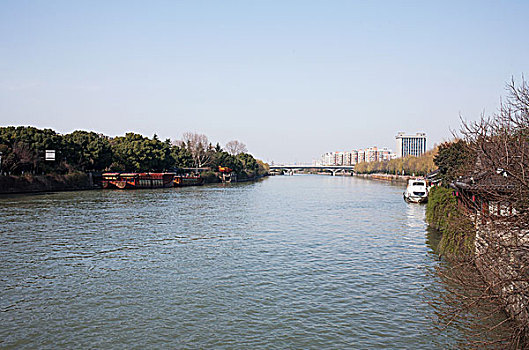 京杭大运河,南端,杭州段