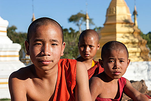 新信徒,寺院,学校,卡劳,掸邦,缅甸,亚洲