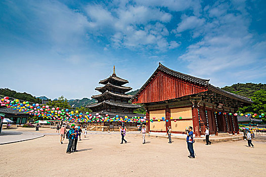 法往寺,复杂,韩国
