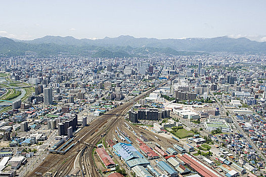 空中,札幌,办公室