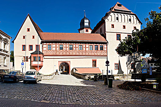 皇帝行宫,博物馆,城堡,上弗兰科尼亚,巴伐利亚,德国,欧洲