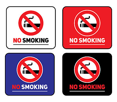 标签,禁止吸烟,不干胶