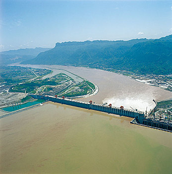 三峡大坝全景