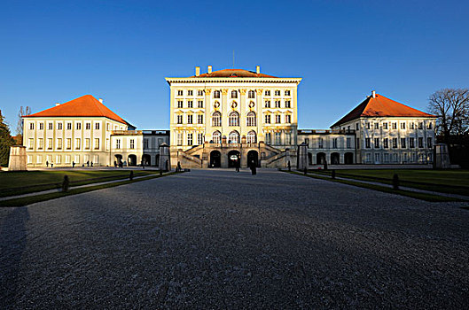 城堡,宁芬堡,宫殿,慕尼黑,上巴伐利亚,巴伐利亚,德国,欧洲