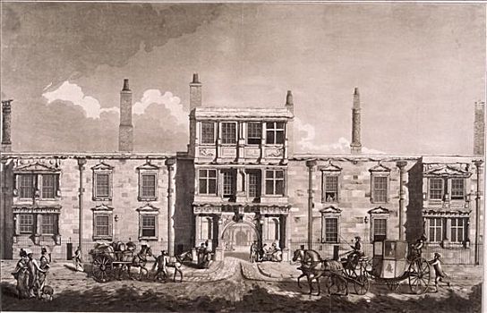 萨默塞特宫,伦敦,1777年,艺术家,苔藓