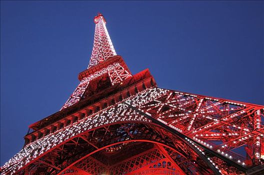 法国,巴黎,埃菲尔铁塔,春节,2004年