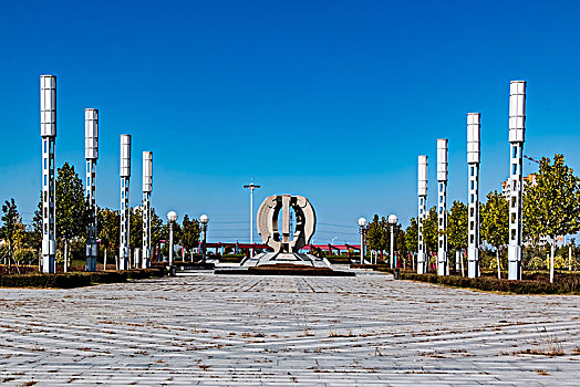 辽宁省盖州市城市雕塑广场