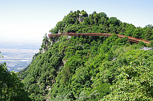 陕西上华山风光