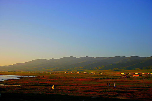 青海省海南藏族自治州的青海湖