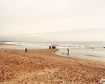 场景,海滩