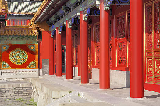 故宫里的廊庑朝房